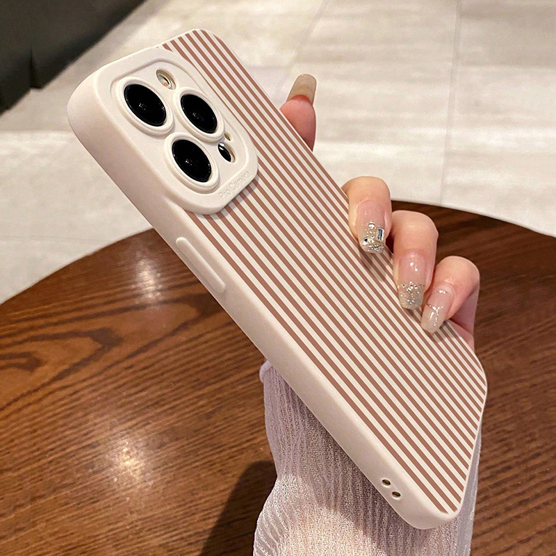 Pink Striped Painted Anti-Drop - đánh giá và giá Phone Cases Store